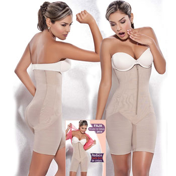 Body Faja Blusa Controla Moldea Reduce Fuerte Hilo